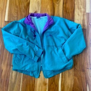 Green and Purple Actuve Blazer